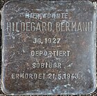 Stolperstein für Hildegard Bermann, Kusel