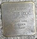 Stolperstein Siegburg Holzgasse 43 Albert Bock