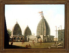 Group of temples with pyramid shaped Shikhara