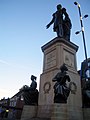 Het standbeeld van koning Willem II