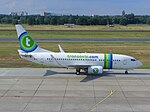 En ook deze. (B737-700 van Transavia)