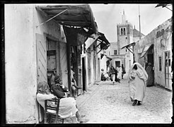 Charles Géniaux,"Une rue arabe", vers 1909