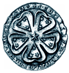 Гербът на графовете фон Хоенбург, Каринтия 1242