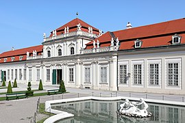 Unteres Schloss Belvedere Gartenseite