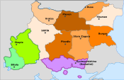 Divisiones provinciales de Bulgaria durante la Segunda Guerra Mundial