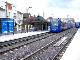 Image illustrative de l’article Allée de la Tour - Rendez-Vous (tramway d'Île-de-France)