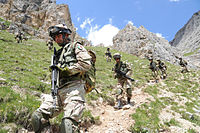 Militares italianos no Afeganistão.