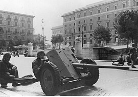 Германские парашютисты в Риме, 1944 г.
