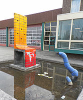 Ceramic chair (1981), Het Kanaal in Assen