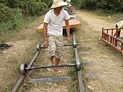 車輪と台座は独立している