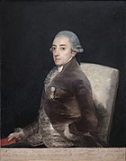 Retrato de Bernardo Yriate (1797) por Goya