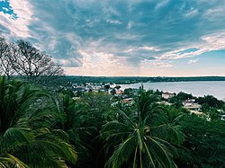 Birds eye view of Mtonya Ward, Mikindani