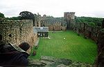 Great Hall and South East Tower seen from the Donjon