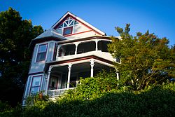 Photograph of a house.