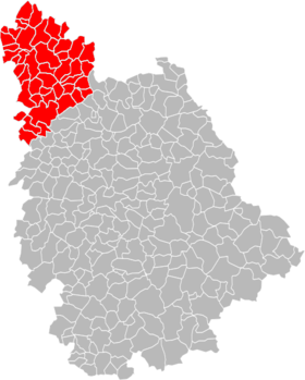 Localisation de Communauté de communesdu Pays Loudunais