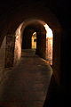 Túnel interior del castillo.