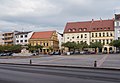 Děčín (Tetschen), zentrale Platz: Masarykovo náměstí