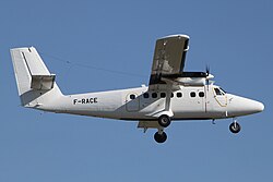 Spantax De Havilland Canada DHC-6-300 Twin Otter conectaba Melilla con Málaga y Almería en los años 70