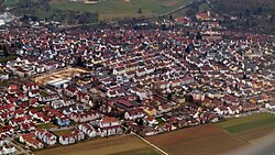 Skyline of Denkendorf (Württemberg)