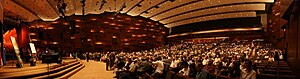 The Big Hall during a charity concert in 2008 Dvorana Vatroslav Lisinski cijela 7 rujna 2008.jpg
