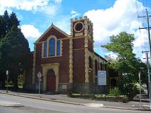 A deconsecrated church in Australia, now in use as a restaurant. E9697-Katoomba-Mes-Amis-French-brasserie.jpg