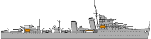 E-class destroyer profile
