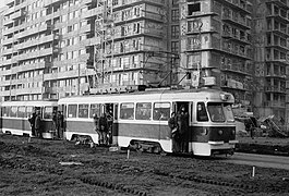 1954: The first major order for Electroputere occurs when the V54 is produced for the Bucharest tram network, entering service in January 1955.