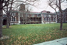 Undated photo of southern facade of kitchen and laundry Ellis Island National Monument ELIS8314.jpg