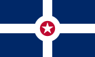 Flagge der Stadt Indianapolis