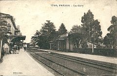 Fréjus, la gare