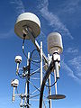GPS gear added to former GWEN tower at Essex, California