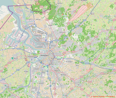 Mapa lokalizacyjna Antwerpii