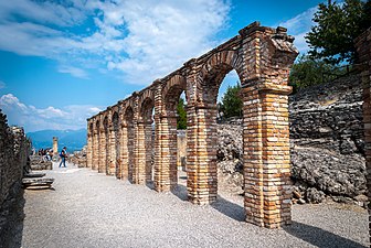 The cryptoporticus seen at ground level