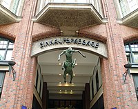 Hamburg Levantehaus Eingang