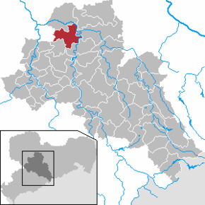 Poziția orașului Hartha pe harta districtului Mittelsachsen