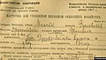 Картка Усерасійскага сельскагаспадарчага перапісу 1917 года, дзе ўласнік маёнтка Шапавалы князь Геранім Друцкі-Любецкі ўласна пазначыў сваю нацыянальнасць як "беларус".