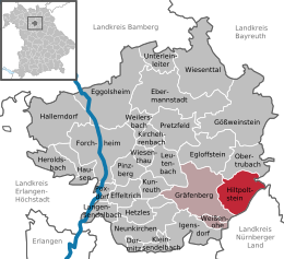 Hiltpoltstein - Localizazion