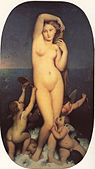Jean-Auguste-Dominique Ingres, between 1808 and 1848, Venus Anadyomène, Musée Condé