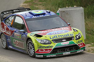 Jari-Matti Latvala - Finnish Rally Driver, SS7...