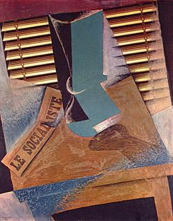 The Sunblind by Juan Gris