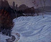 Norwegian Landscape (1908–1910), by Konrad Mägi (1878–1925)