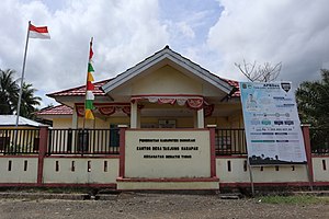 Kantor kepala desa Tanjung Harapan