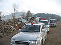 Humanitarian aid reaches the devastated far-flung areas of Pakistan's Federally Administered Northern Areas (FANA).