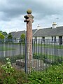 The cross in the village of Kinrossie, Perthshire
