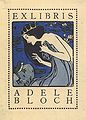 Екслібрис Адель Блох із казковим сюжетом, 1905 р.