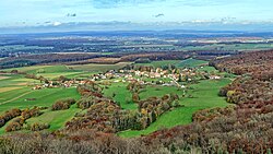 Skyline of La Tour-de-Sçay