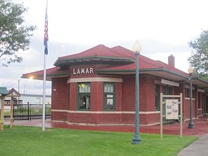 Lamar, CO, depot and visitor's center IMG 5744.JPG