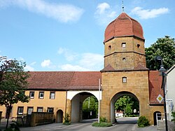 Skyline of Lauchheim