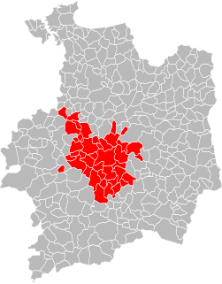 Location within the Ille-et-Vilaine department