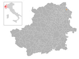 Cascinette d'Ivrea – Mappa